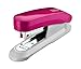 Produktbild Novus E 15 Heftgerät (15 Blatt Heftleistung, inkl. 200 Heftklammern und Klammerentferner, klein und handlich) pink glänzend