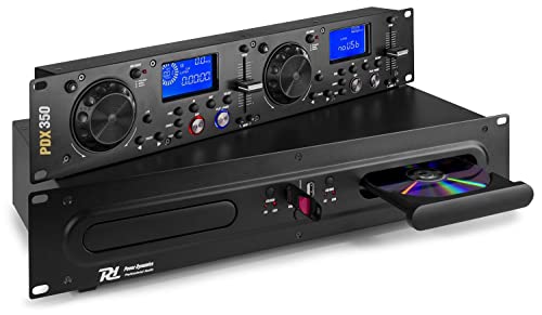 Power Dynamics PDX350 Dual DJ CD/USB Player Controller, Dual Player para PDX350: CD/USB /MP3,...