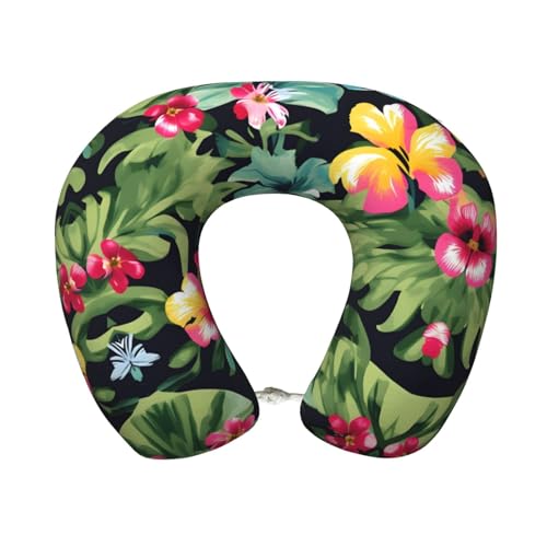 Almohada cervical de poliéster color negro tamaño único miniatura 1