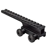 Fyland Riser Mount, Tactical High Profile Picatinny Weaver Rail Flat Top Mount Adaptor and Riser for...