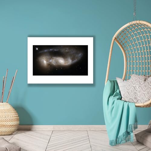 Télescope Hubble impression d'art mate NGC 6621 pour éliminer les reflets muraux - 6