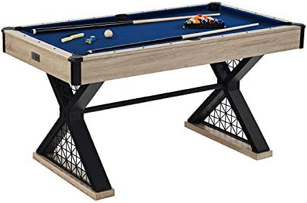 Barrington Billiards 5' Brooks Drop Pocket Table With Pool Ball and Cue Stick Set