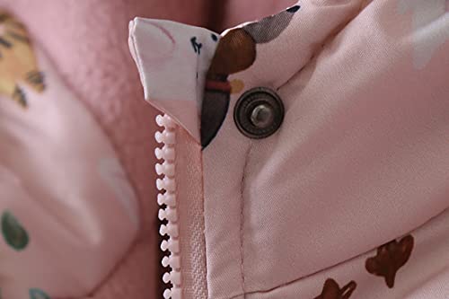 Image of Boys Girls Winter Outwear Coats, Kids Warm Outfits,Windproof Jacket for Toddler 1-8Y