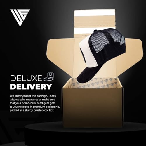 Image of Urban Effort Trucker Hat for Men - Mesh Back Baseball Cap, 5 Panel Snapback Hats for Men and Women