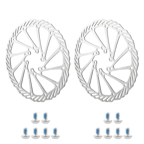 Rotor de frein à disque de vélo 140mm à 180mm avec 6 boulons pour moyeux de VTT