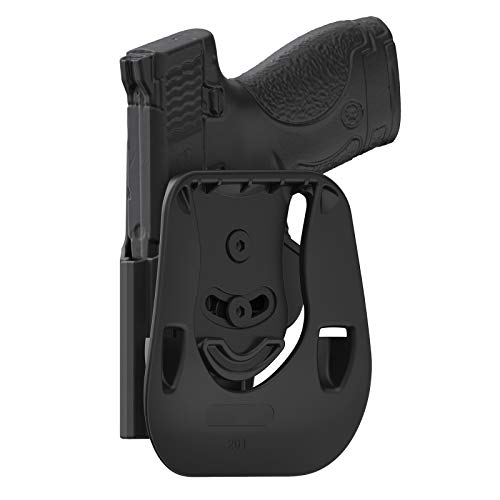 Bedone 4350075380 M&P Shield 9Mm Holster, Owb Paddle Holster Fit 3.1 Inch Barrel Smith & Wesson M&P Shield Plus 9Mm/40 thumb #5