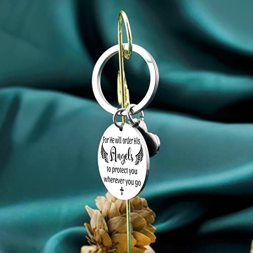 Ivinan Christian Gifts For Women Men Adults Religious Keychain Inspirational Bible Verse Faith Gifts For Husband Wife Daughter Son Graduation Birthday Prayer Jewelry Accessories Scripture #TOP4