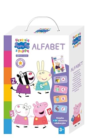 ALFABET. ŚWINKA PEPPA. UCZĘ SIĘ Z PEPPĄ