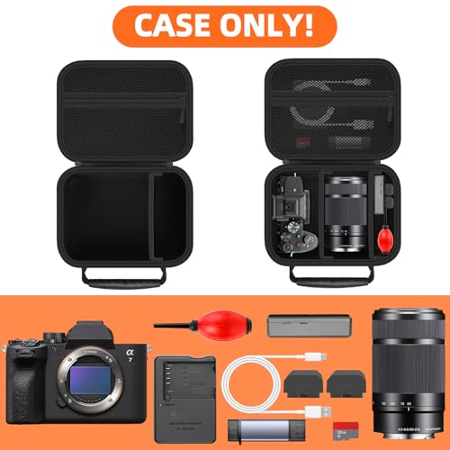 Maleta rígida protectora para cámaras Sony y Canon negra miniatura 5