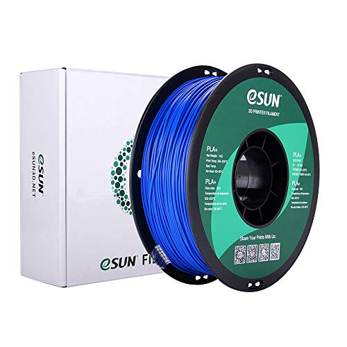 Esun Pla Pro (Pla+) 3D Printer Filament, Dimensional Accuracy +/- 0.03Mm, 1Kg Spool, 1.75Mm, Blue #TOP5
