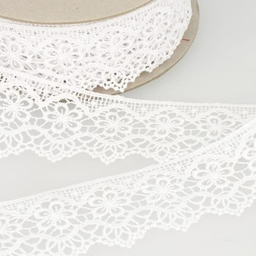 Bordo in pizzo Guipure.