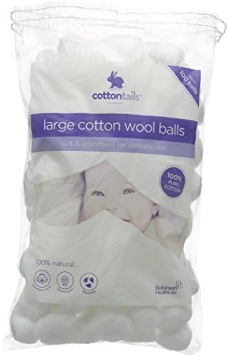Large Cotton Wool Balls - Pack of 100