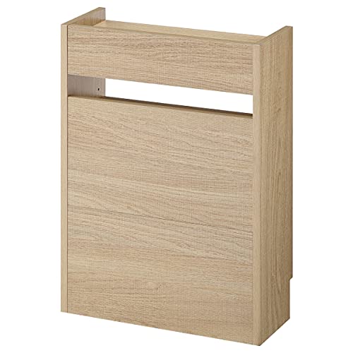 ぼん家具 [完成品] ルーターボックス ケーブルボックス 電源タップ コード 配線 木目調 カバー 大サイズ オーク