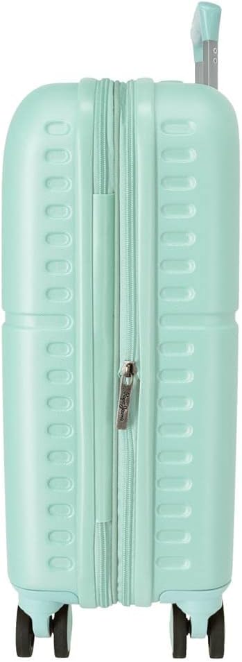 Pepe Jeans Jane Cabin Trolley, 40 x 55 x 20 cm, Black, 40 x 55 x 20 cm, Cabin Case, turquoise, Einheitsgröße, expandable case