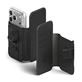 【Ringke】iPhone 17 Pro Max ケース FOLIO GRIP WALLET MAGNETIC 耐衝撃 衝撃防止 手帳型 マグネット着脱式 スマホケース カバー アイフォンプロマックス - Black