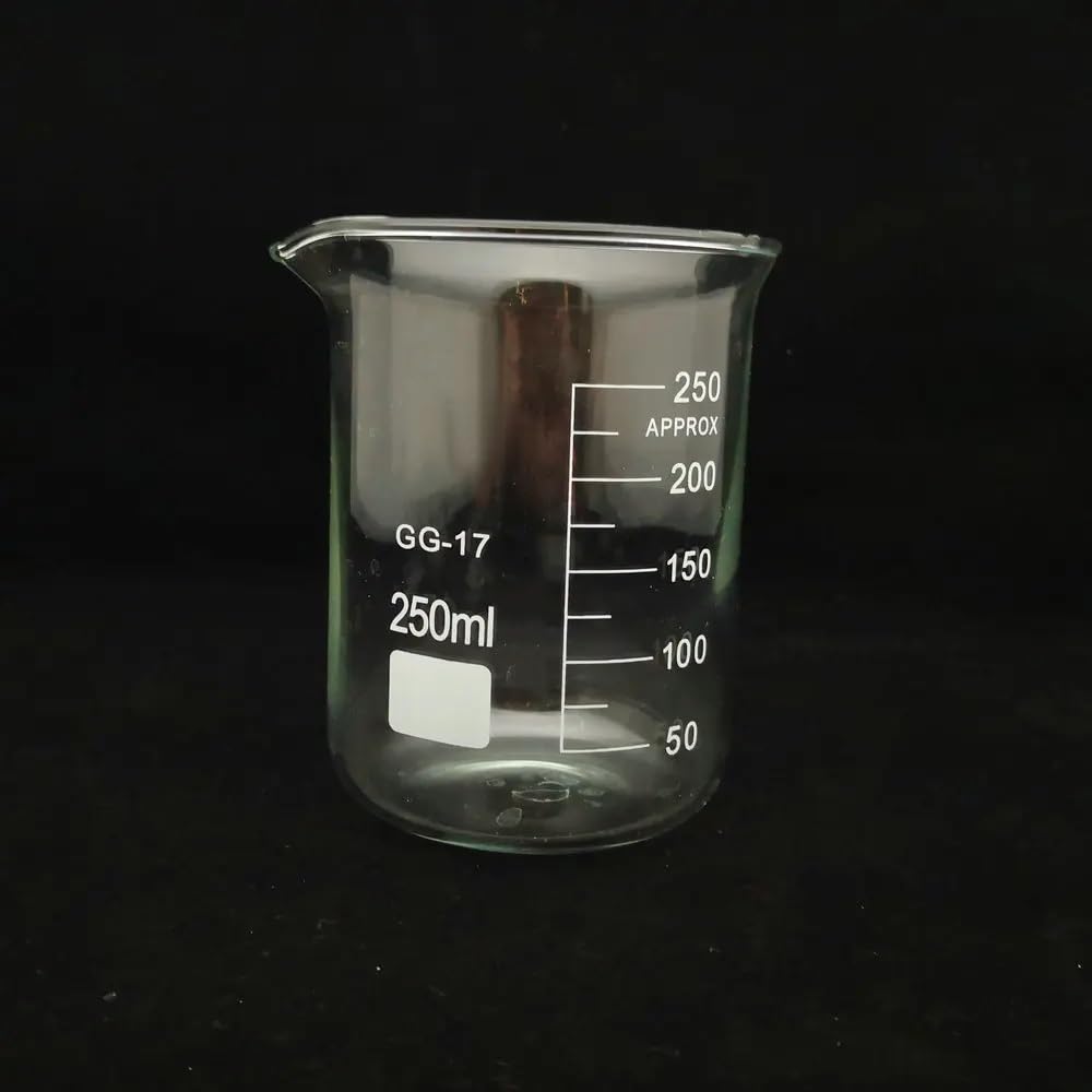 Zlewka ze szkła borokrzemowego, Zlewki ze szkła borokrzemowego o niskiej zawartości, eksperymenty chemiczne, sprzęt laboratoryjny 25–2000 ml(800ml)