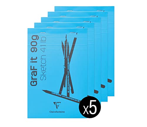 Papier dessin uni Clairefontaine A4 pour stopper la peur de la page blanche