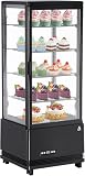 SierraSquad Commercial Countertop Cake Display Refrigerator, 3.4 Cu.Ft White...