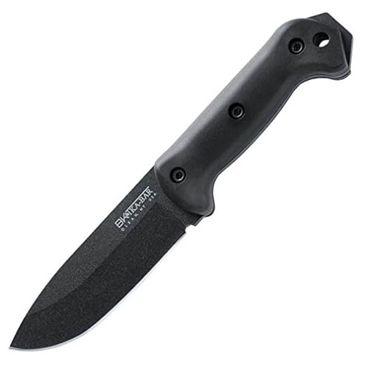 Ka-Bar BK-22 Becker Companion Fixed Blade Knife with HD Polyester Front Pocket Sheath (5.25-Inch)