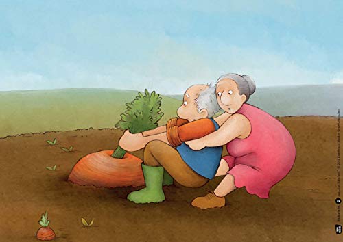 Das Rübchen. Kamishibai Bildkartenset. Märchen für Kinder von 1-3 (Märchen für das Erzähltheater mit Kindern unter drei Jahren)