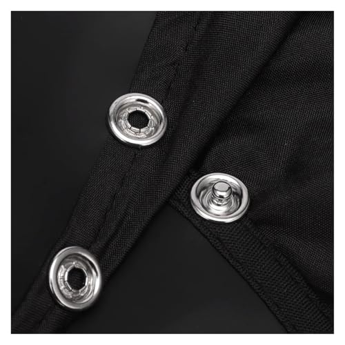 Capa peluquería silicona cuello impermeable negro miniatura 5