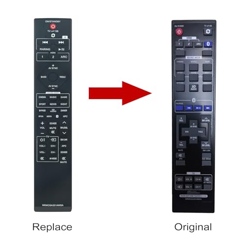 Télécommande RRMCGA331AWSA contrôle infrarouge précis pour HT-SB602