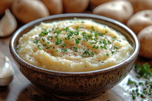 Stamped Cross Stitch Kits, Creamy Mashed Potatoes in Bowl, Needlepoint Counted Cross Kits for Beginners, Embroidery Kits Arts Home Decor(11CT No Frame)(SS137,12x16in(30 * 40cm))