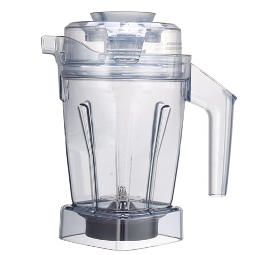 48oz Aer Disc Container for Vitamix Blender Compatible with Vitamix Smart Blender A2300 A3500 A3300 A2500 X2 X3 X4 X5, Aer Disc Container Replacement for 5000 5200 5300 E310 E320 Pitcher Jar Cup