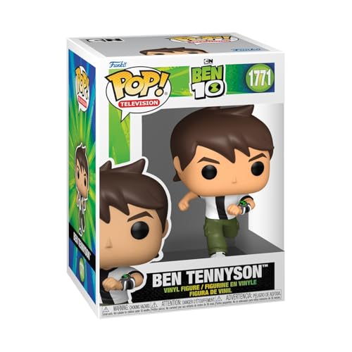 Funko Pop! TV: Ben 10 - Ben Tennyson - Figura in Vinile da Collezione - Idea Regalo - Merchandising Ufficiale - Giocattoli per Bambini e Adulti - Cartoon Fans - Figura da Collezione e da Esposizione