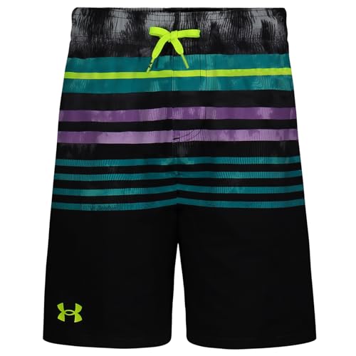 Image of Under Armour Boys' Volley Swim Trunks with UPF 50+ Sun Protection, Quick Dry Bathing Suit Shorts