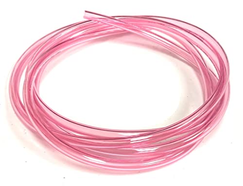 Vent Hose Kit Carburetor Overflow Compatible with Keihin FCR MX Mikuni Carb Replica Pink