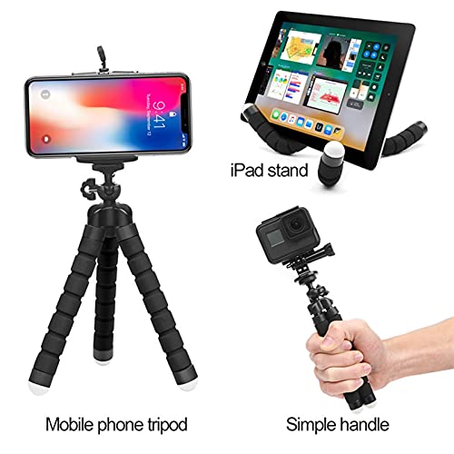Monopode portable SCRUBY en éponge noir pour trépied stable - 3