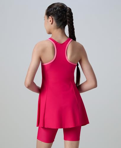 Image of Speedo Girl's Endurance 10 Racerback Swimdress with Boyleg