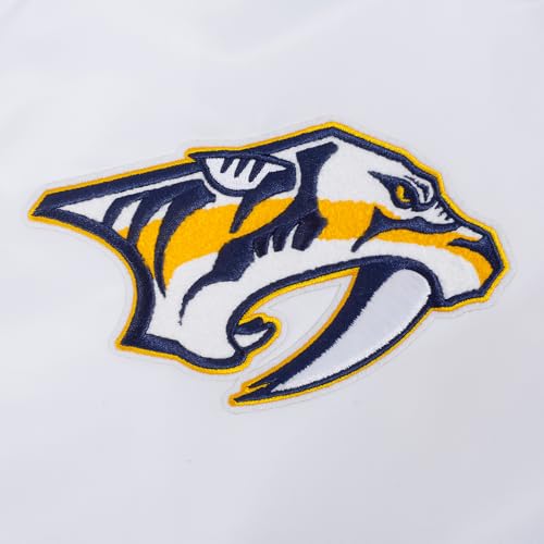 Image of Pro Standard Mens NHL Old English Satin Jacket