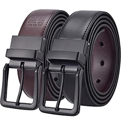 Black/Coffee Belt With Black Buckle