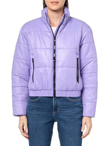 HUGO Doudoune zippée Felara femme manteau matelassé noir chaud