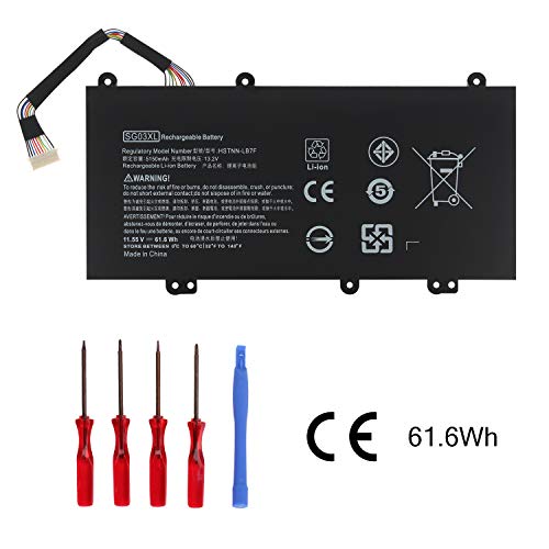 Ouside SG03XL Laptop Battery Compatible with Envy M7-U M7-U009DX 17-U163cl 17t-U000 17-U011NR Series