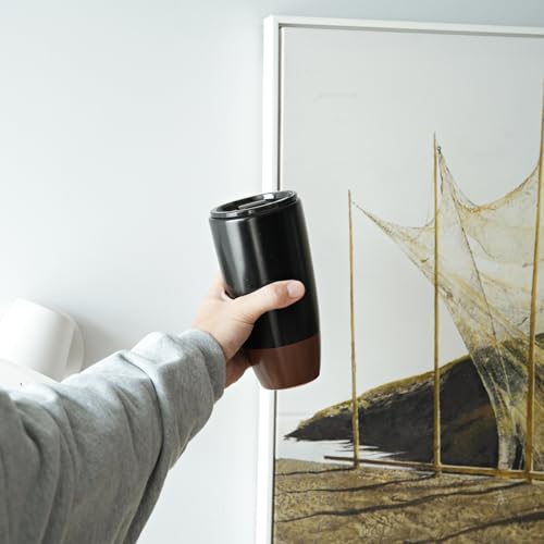 Vaso de viaje cerámico Bosmarlin con tapa 21 oz miniatura 6