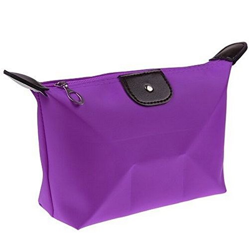 YFXOHARSet of 3 Multi-Functional Waterproof Nylon Cosmetic Bag Storage Beach Bag Casual Purse Cosmetic Bag Portable Travel Bags Wash Gargle Bag Dumplings Bag