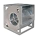 Ventilador centrífugo de doble aspiración, modelo CBXC-9/9, turbina de 9/9 pulgadas, 2100 rpm, caudal máximo de 5700 m3/h, 38,8 x 43 x 40,2 centímetros (Referencia: 1009720)