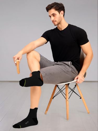 Image of Freecultr Ankle Socks | Breathable Bamboo Fibre | Odour Resistant | Thermo Regulated | Moisture Wicking | Anti-Slip Y-Heel | Soft & Comfortable Assorted Combos