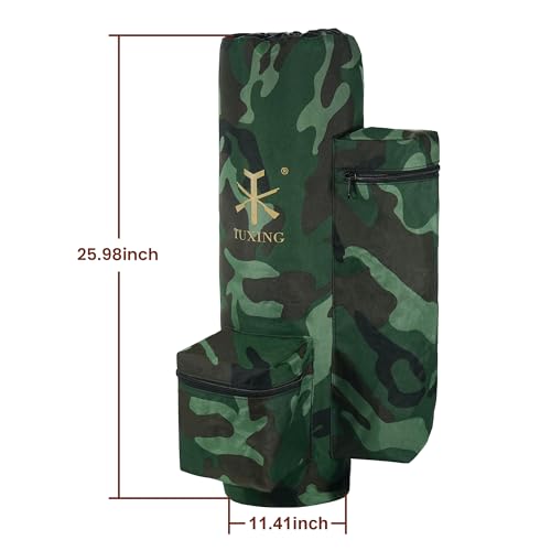 TUXING 4500psi 6.8L/414ci Carbon Fiber Paintball HPA Air Tank with PCP Compressed Air System with Valve Regulator Gauge for PCP Air Rifles - Image 8