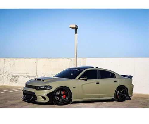 Image of WISDOM Matte Satin Milltry Green Vinyl Car Wrap Air Release, Self Adhesive, Vehicle wrap Sheet for Automotive Bike DIY Exterior Interior Decoration (MILLTRY Green, 20 Inch X 12 Feet)