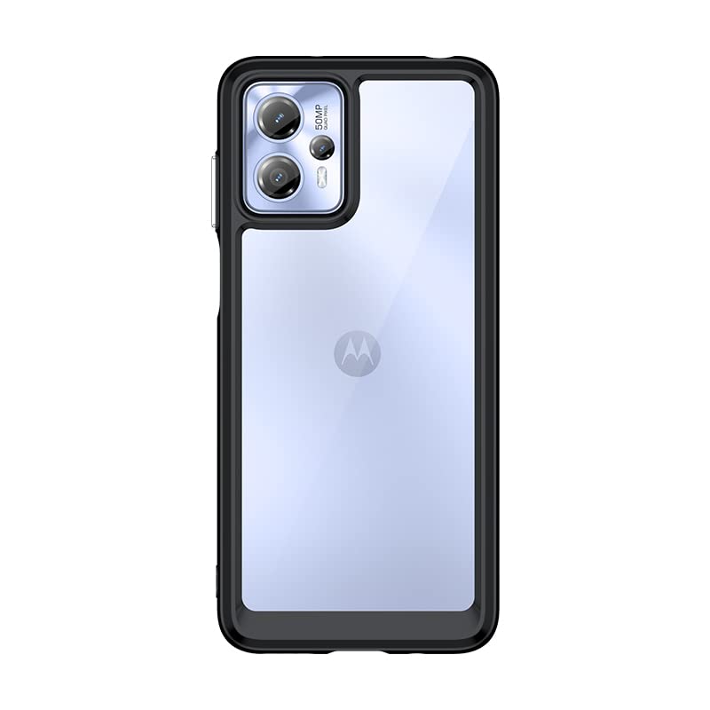 Coque Antichoc 360° Avec Protecteur D'Ecran Pour Motorola Moto G14 - Housse Transparente Bleu