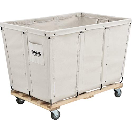 Carretilla con cesto de lona 20 bushel 48L x 32W x 36H miniatura 1