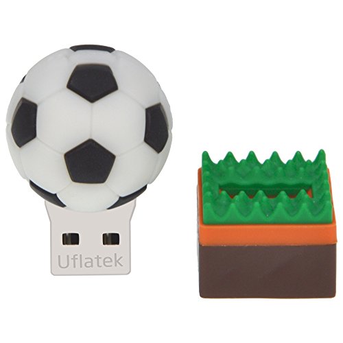 16GB USB Stick Fußball Speicherstick Uflatek USB 2.0 Memory Stick Silikon Karikatu Flash Drive 16 GB Pen Drive Externe… – Bild 3