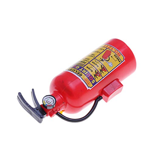 HEMOTON Fire Extinguisher Squirter Water Spray Toy Funny Water Extinguisher with Realistic Design -Fun Outdoor Summer Toy - Great Fireman Firefighter Accessories for Kids Cosplay Props