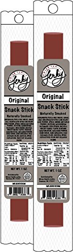 Moses Family Beef Jerky, Original Snack Stick, 1 Ounce (Pack of 15), Fresh, Meat Stick