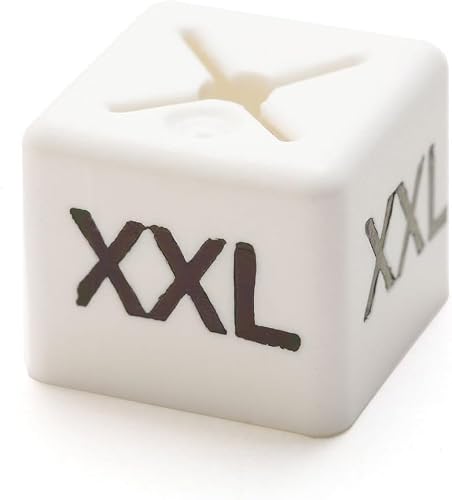 50 x GARMENT CLOTHES MARKER SIZE CUBES (XXL)