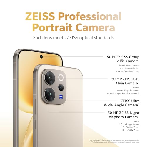 Image of vivo V70 Elite 5G (Sand Beige, 12GB RAM, 256GB Storage) with No Cost EMI /Additional Exchange Offers